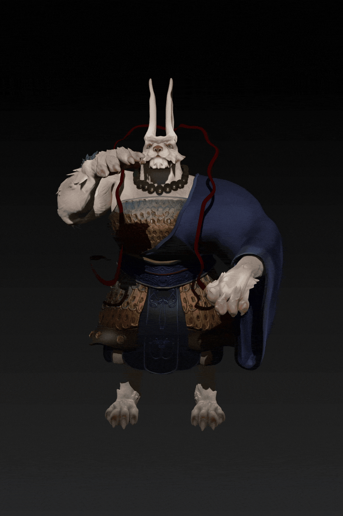 The Moon's Portrait - English logo